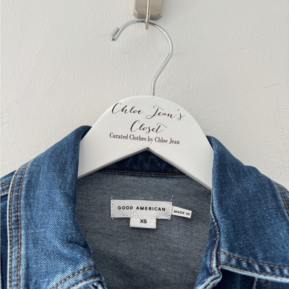 GOOD AMERICAN Fit For Success Dark Wash Jumpsuit XS - Picture 4 of 5